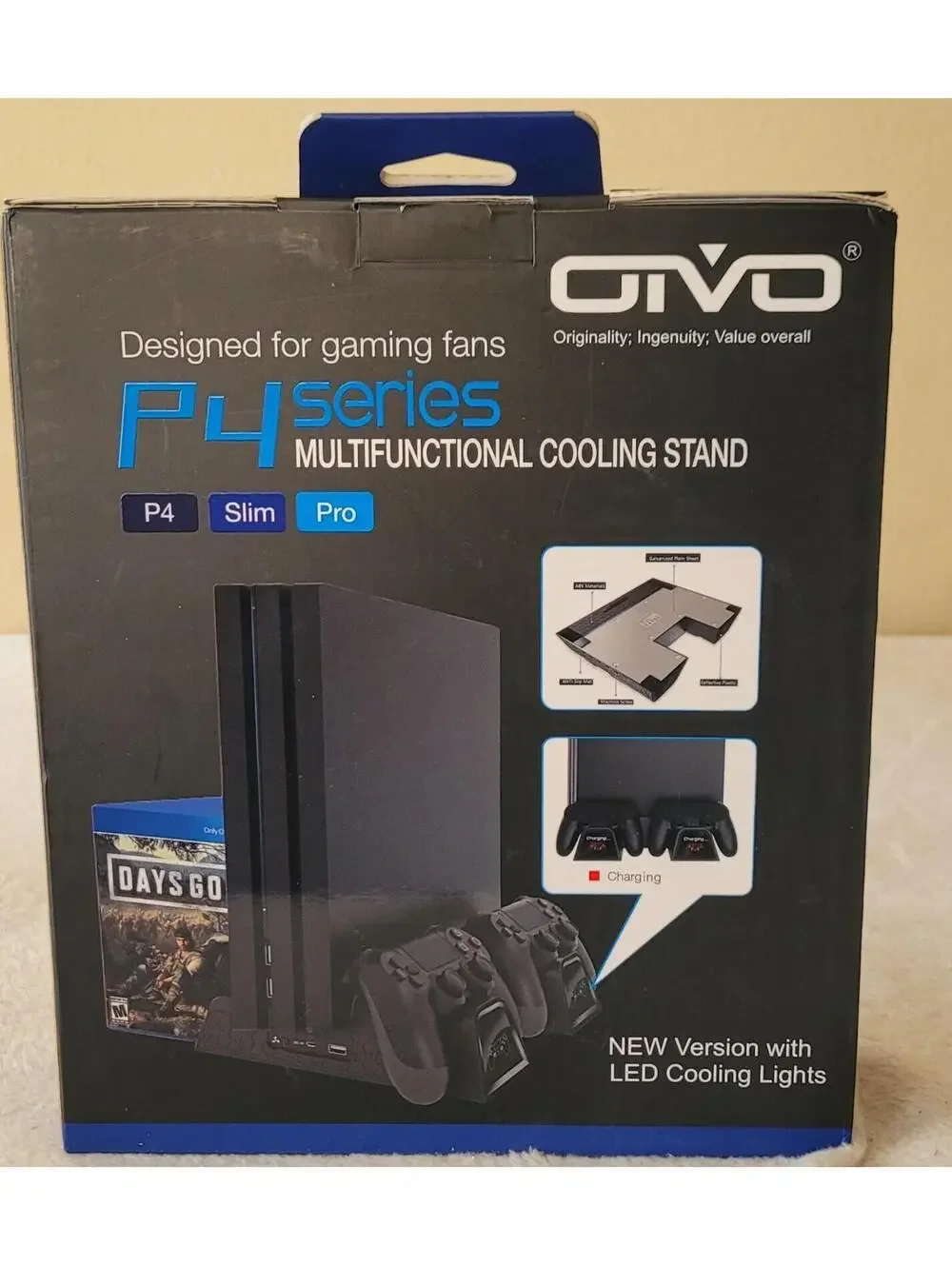 OTVO P4 Series MULTI-FUNCTIONAL COOLING STAND (PSC017415) P4 Slim Pro